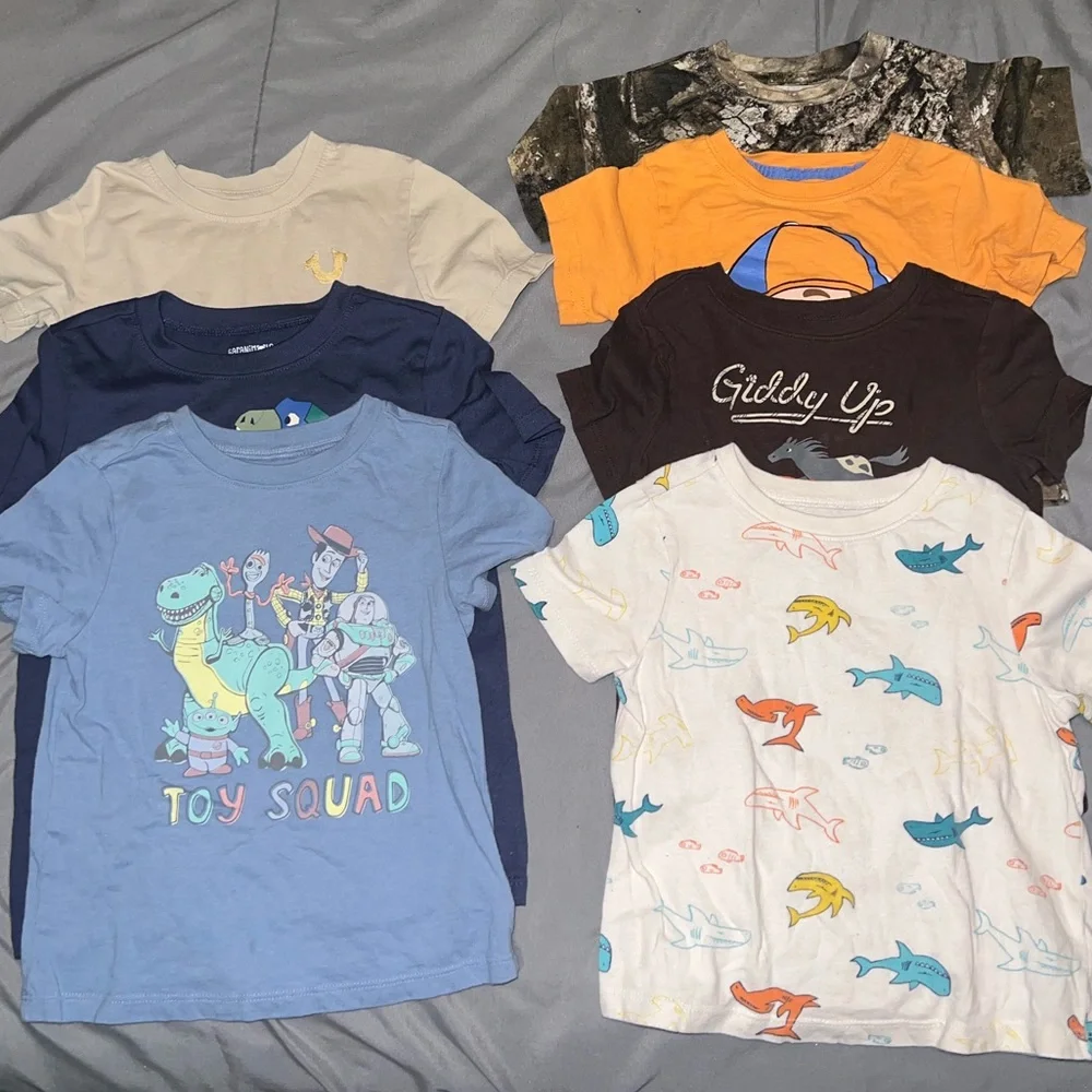 Toddler boy size 3T t-shirts bundle - Picture 2 of 6
